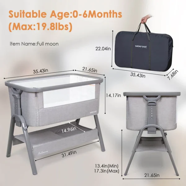 Beberoad K2 Baby Bassinet - Image 7