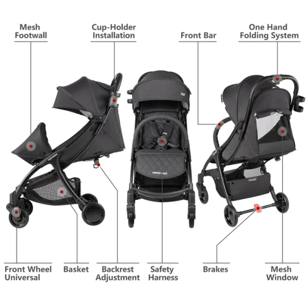 Beberoad R2 Baby Stroller - Image 18