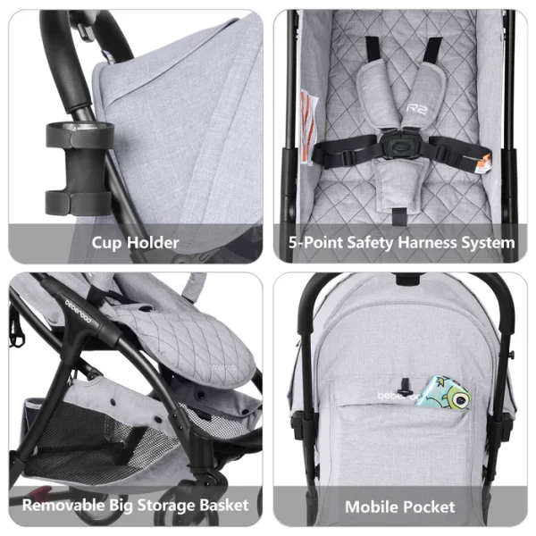 Beberoad R2 Baby Stroller - Image 7