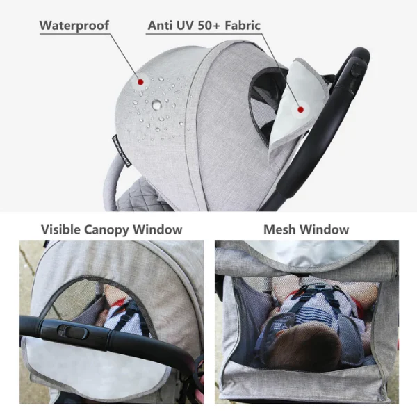 Beberoad R2 Baby Stroller - Image 6