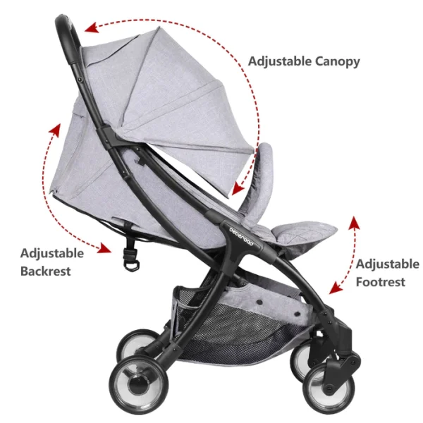 Beberoad R2 Baby Stroller - Image 4