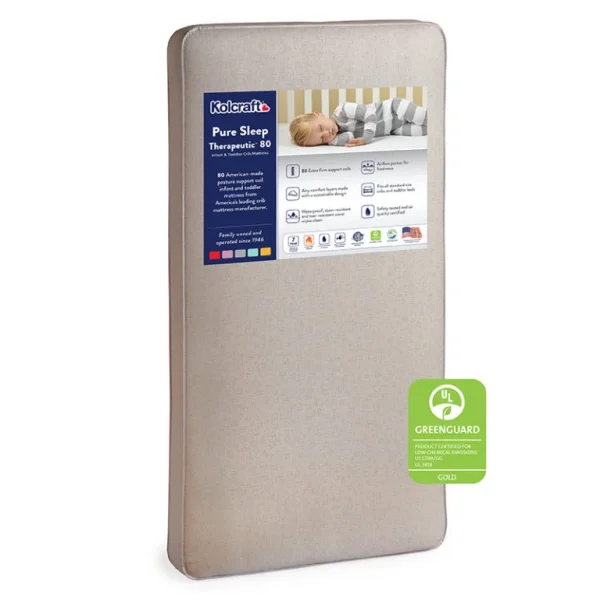 Kolcraft® Pure Sleep Therapeutic 80 Crib Mattress