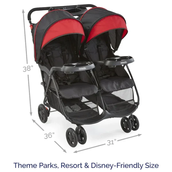 Kolcraft Cloud Plus Double Stroller - Image 4