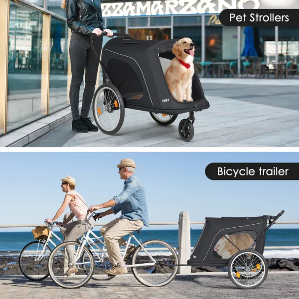 Beberoad R8 Foldable Pet Stroller - Image 4