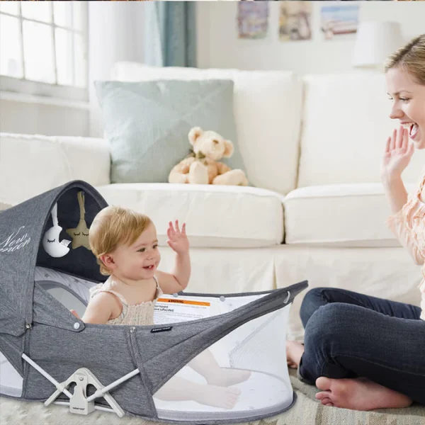 Beberoad Newmoon Portable Travel Bassinet - Image 12